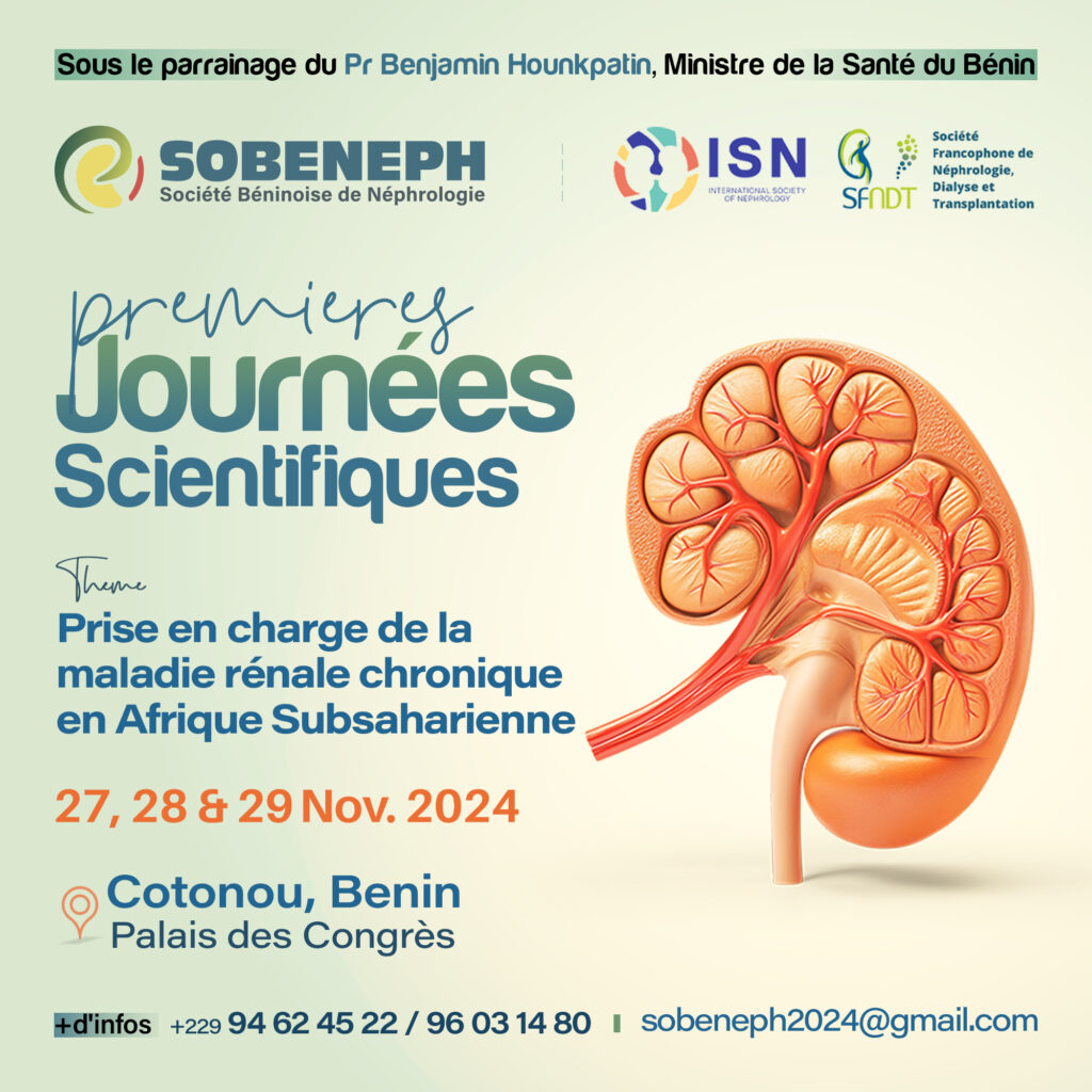 Affiche officielle 1ères Journées Scientifiques de la SOBENEæ©PH